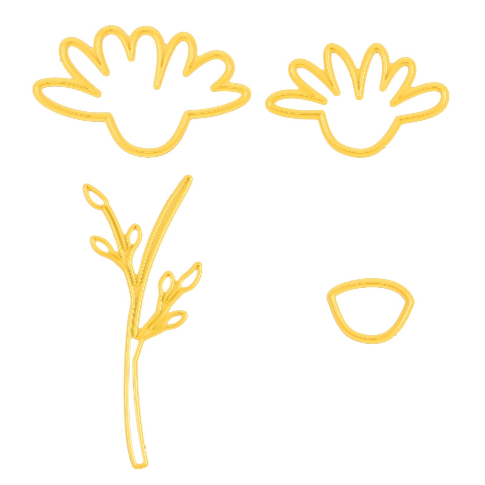 Nellies Wahl • Stanzformen Gänseblümchen, 4 Stück.