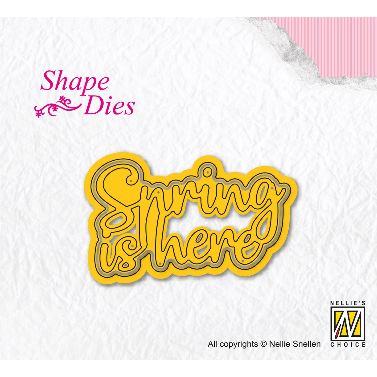 Nellies Wahl • Form, dass Text Frühling ist da