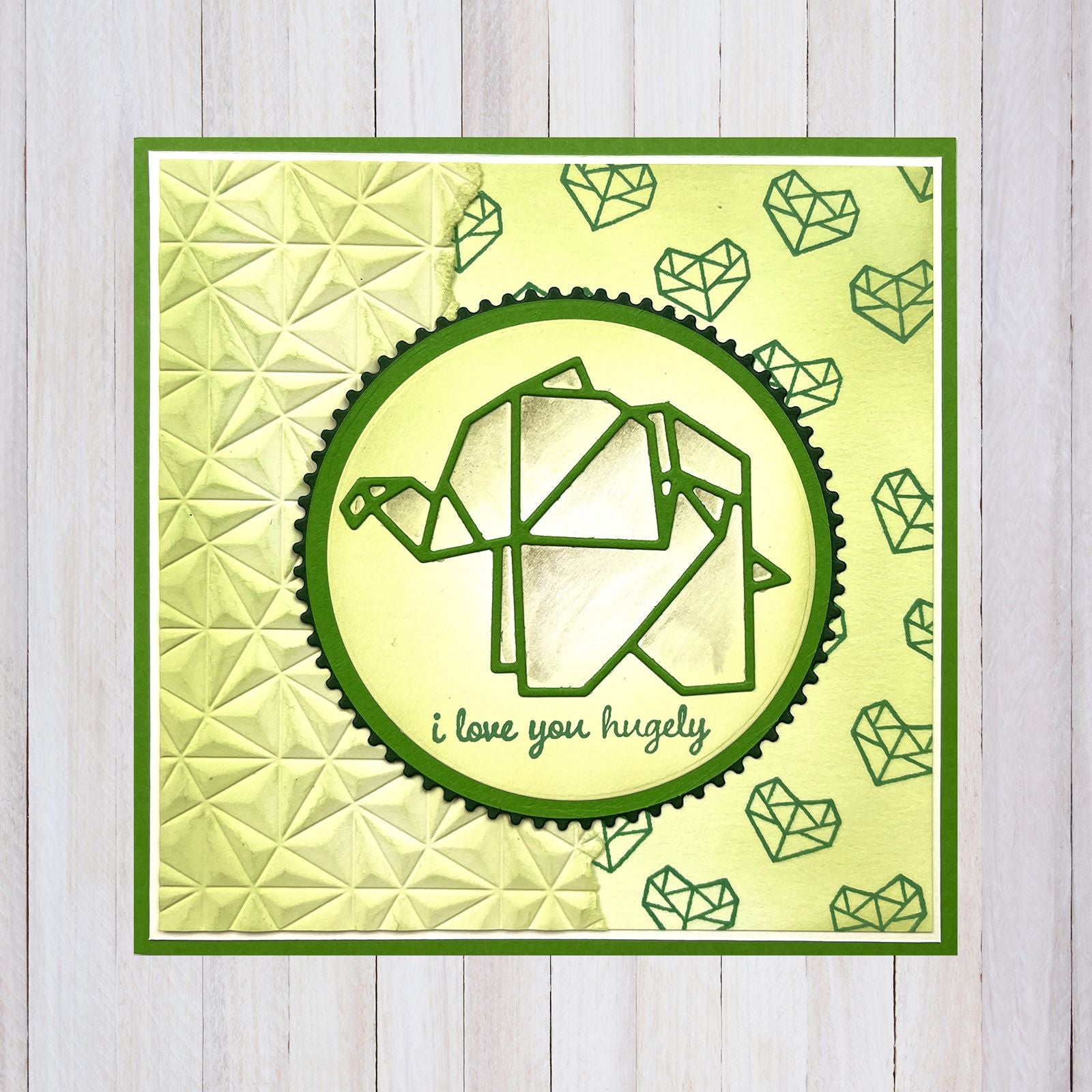 Nellies Entscheidung: • Den Origami-Elefanten formen