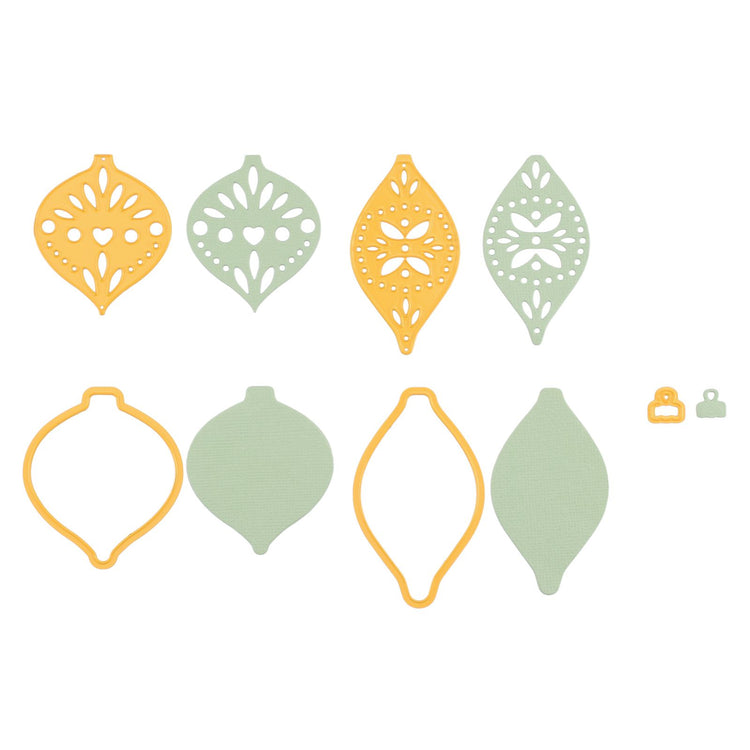 Nellies Wahl • Formstempel Weihnachtskugeln 5 Stk.