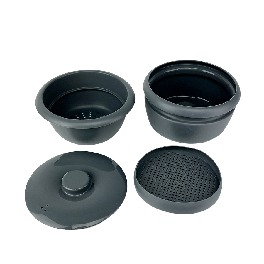Secret the Gourmet Dampfbox grau 4-teilig
