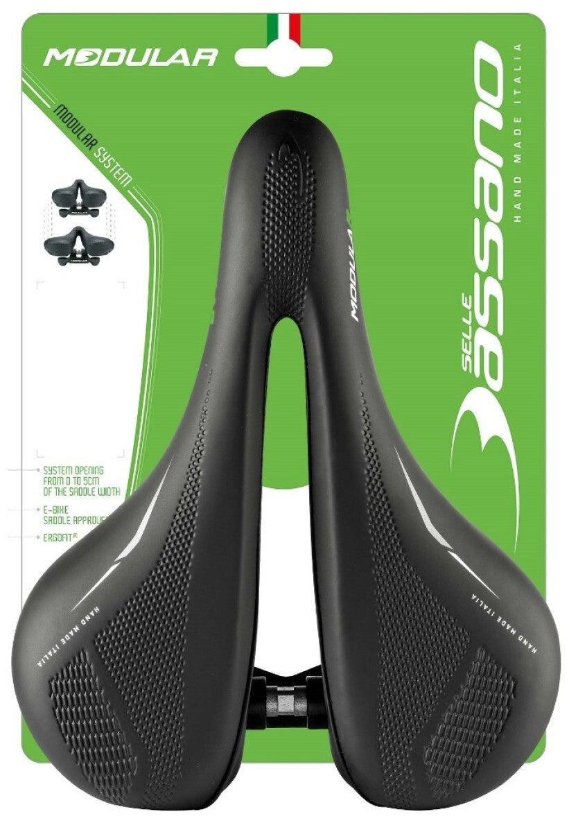 Sattel Selle Bassano Modular Ergo E-City Schwarz