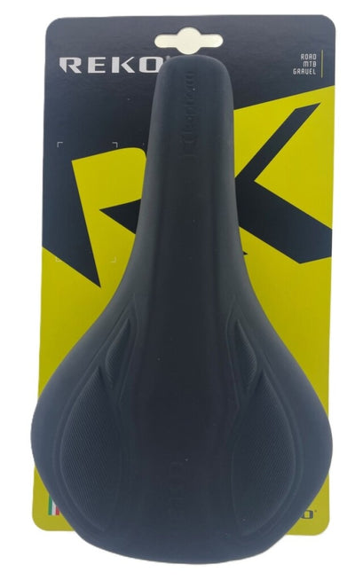 Selle Bassano Selle Bassano Sattel Reko RK3 Isophorm, schwarz