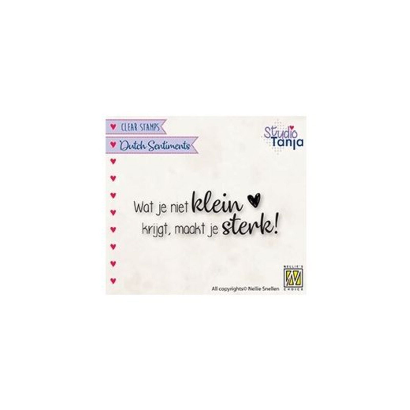 Nellies Wahl • Clear Stamp Dutch, den man nicht klein bekommen kann...