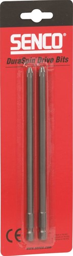Senco Duraspin-Bits PH2 – Pozidrive – 154,9 mm. DS275AC – Blister mit 2 Stück. - bp275acb