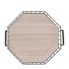 Senza Tablett sechseckig 37,5x37,5x12cm