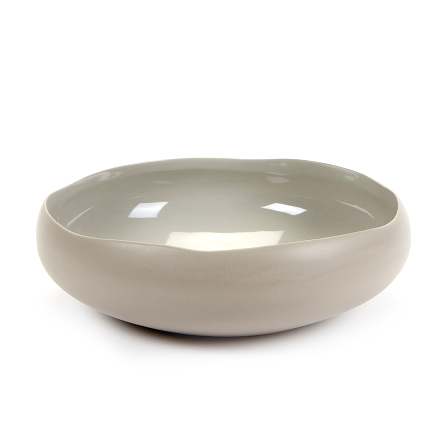 Serax unregelmäßige Schüssel m Taupe ø26x8,5cm