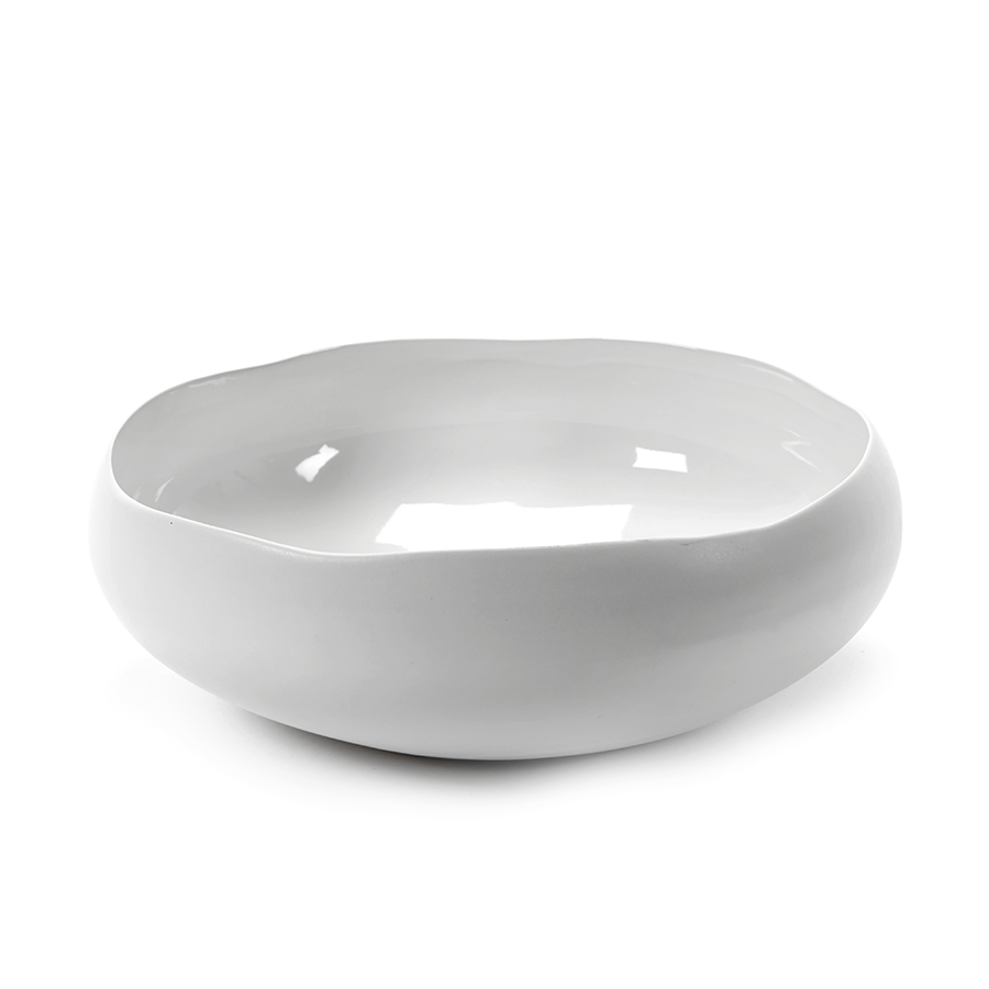 Serax unregelmäßige Schüssel m weiß ø26x8,5cm