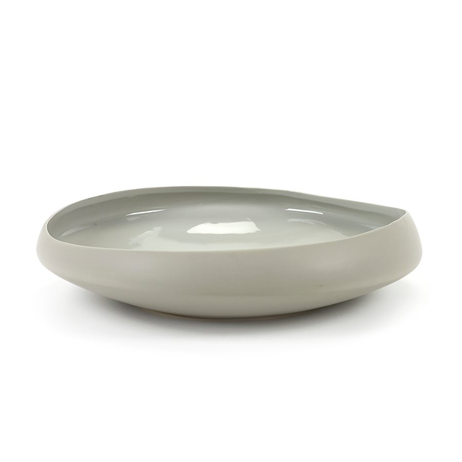 Serax unregelmäßige Schüssel XL Taupe ø45x10,3cm