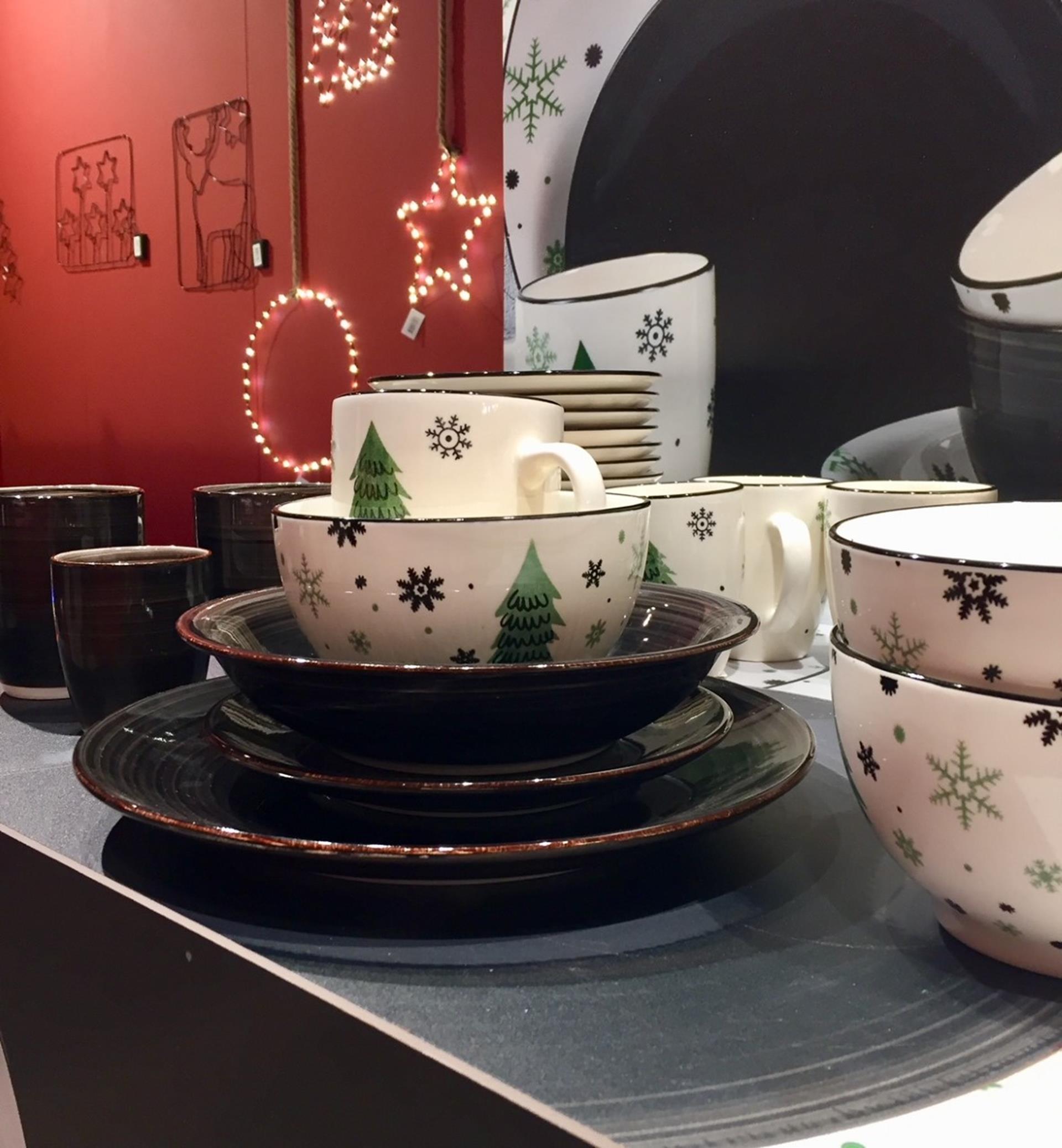 Svenska Wohnteller Weihnachtsbaum Deko ø26,5cm
