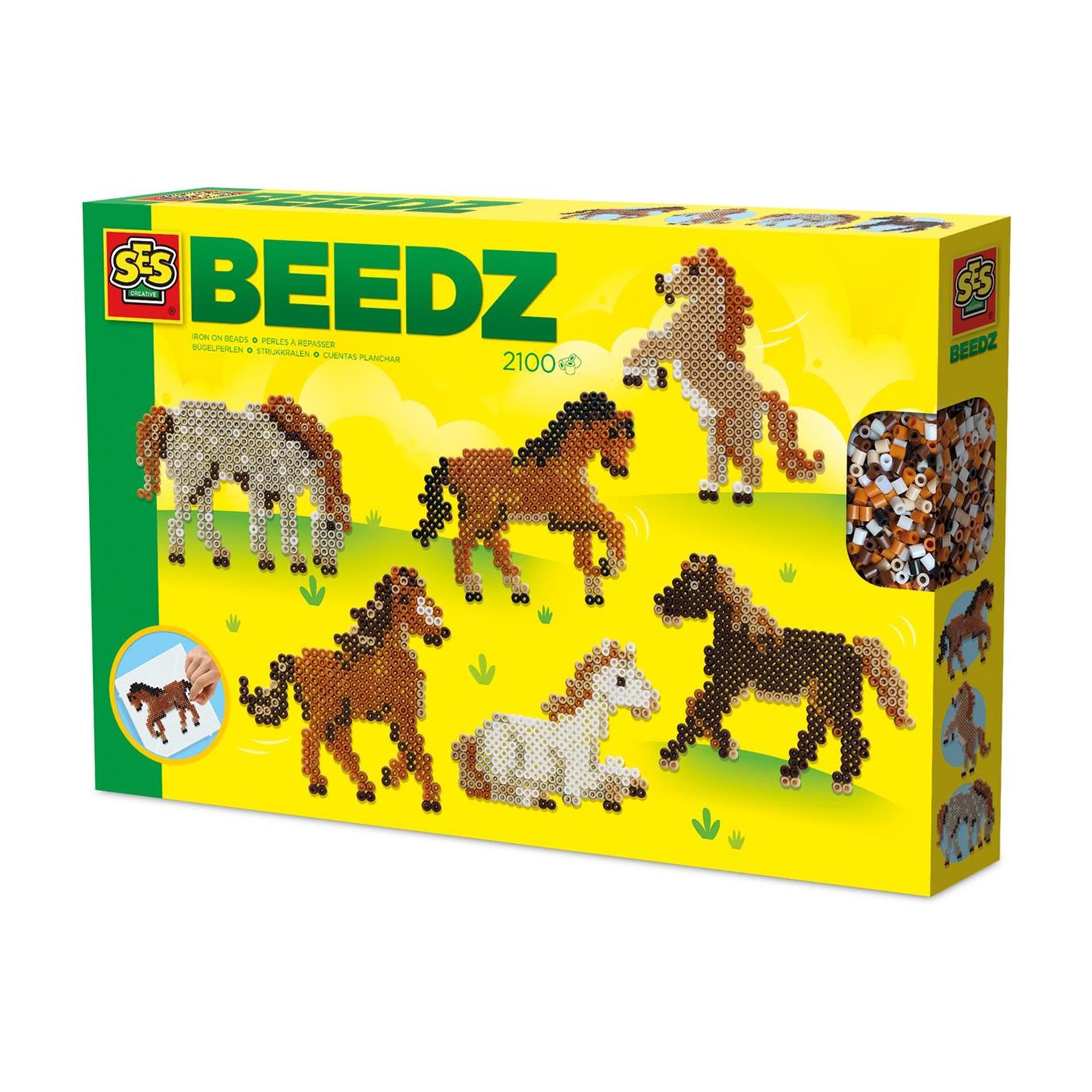 Ses Bügelperlen - Wildpferde