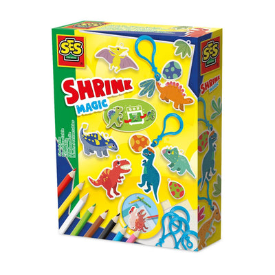 Ses Schrumpffolie - Dino-Schlüsselanhänger
