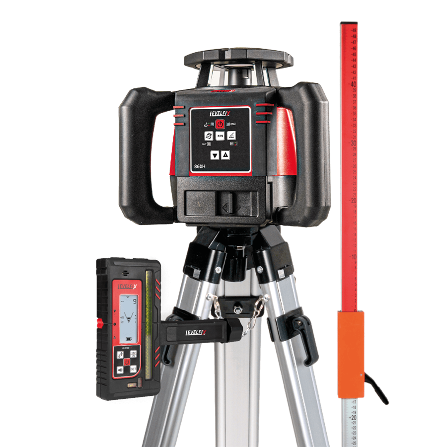 Levelfix Baulaser 860h rot Set