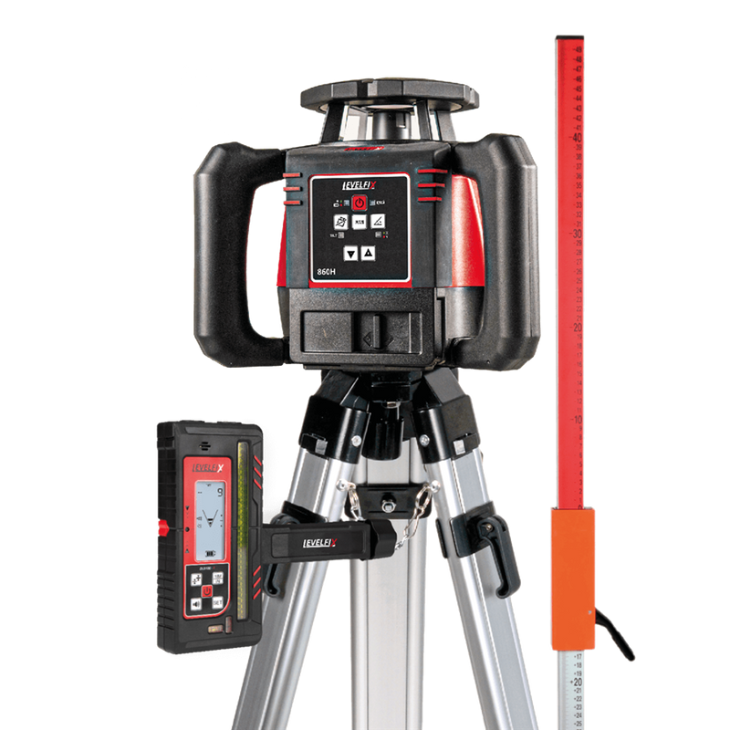 Levelfix Baulaser 860h rot Set