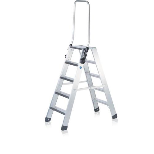 Zarges Trittleiter Seventec B 2x4tr mit Konsole
