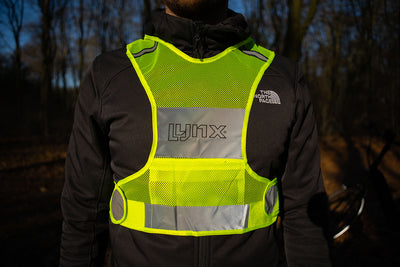 Luchsreflexionsweste Unisex gelb Größe l