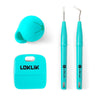 Loklik • Jätwerkzeug-Set blau 4-tlg.