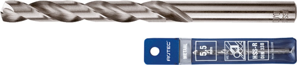 Rotec HSS-G Spirale b. DIN 338 Spaltspitze 7,0 mm im Koffer – 105.0700e