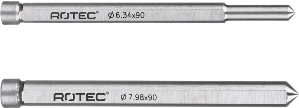 Rotec Zentrierstift ø7,98mm l=90mm