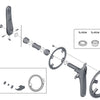 Shimano Außenkappe für FC-R9100-P