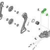 Shimano-Achseneinheit für die Schaltwerkhalterung rd-r7150