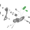 Shimano-Achseneinheit für rd-rx805-Schaltwerkshalterung