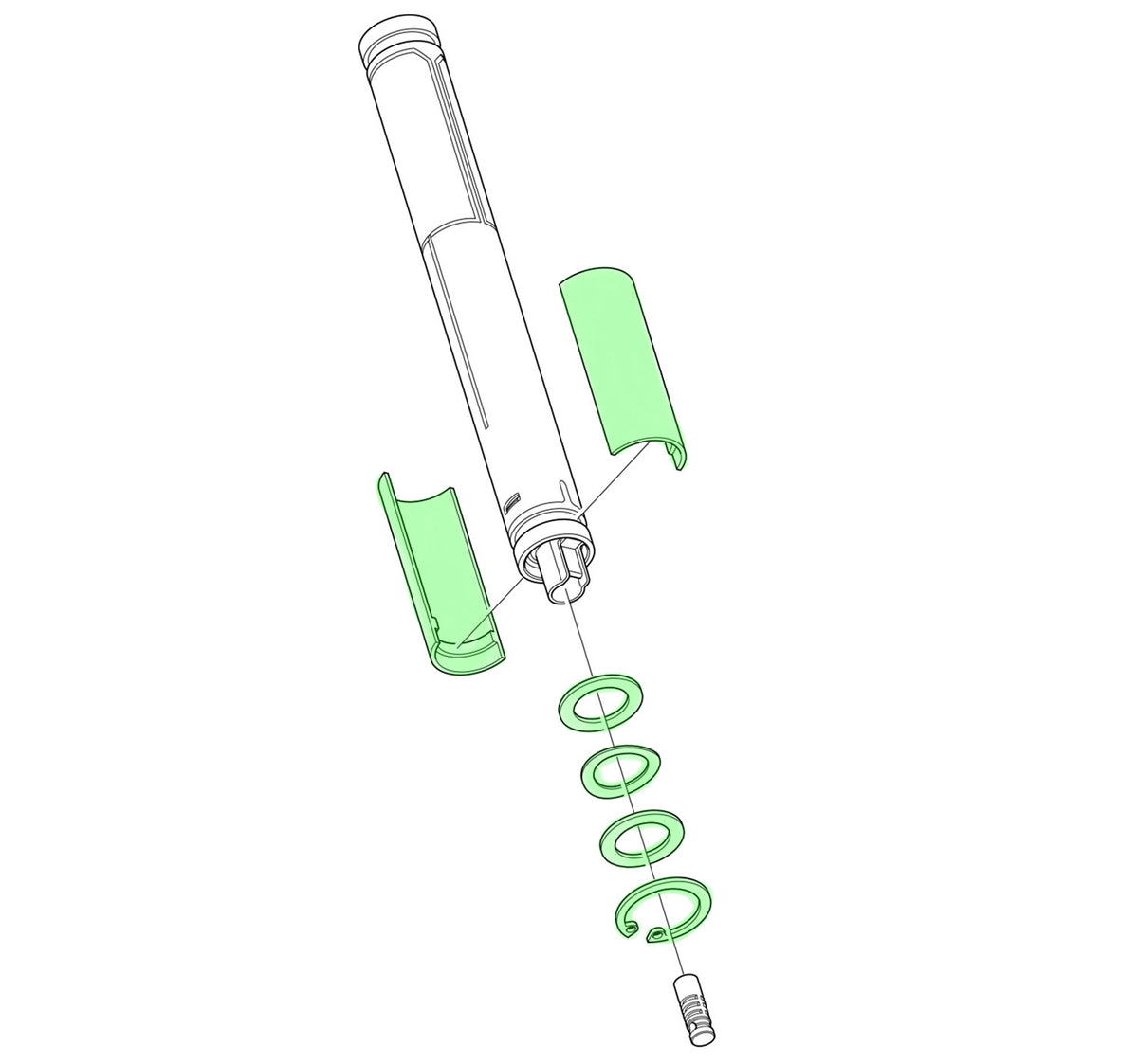 Shimano-Adaptereinheit für sm-btr2 bt-dn110