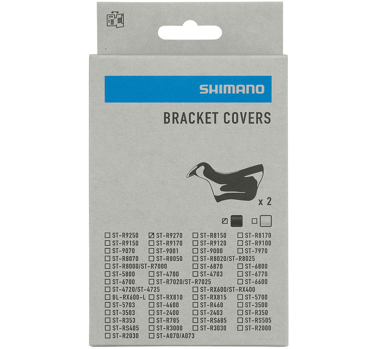 Shimano Tretlagerabdeckungen für ST-R9270
