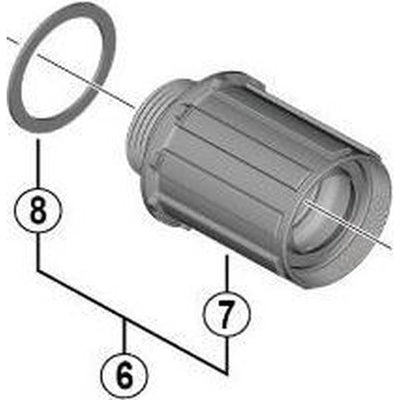 Shimano CassetteBody 10 11V FH-RS770 Y3EX98030