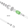 Shimano-Freilaufkörper für fh-m640 m645 m648