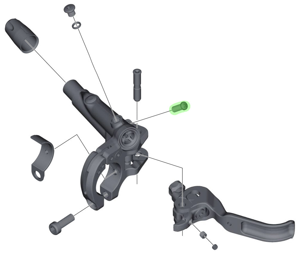 Shimano Hubeinstellschraube für XTR Saint