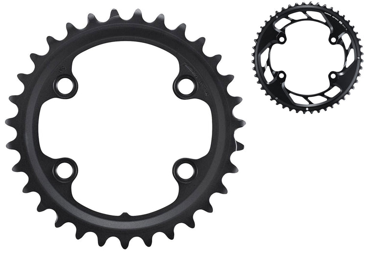 Shimano grx fc-rx820 2x12-fach Kettenblatt | 48 Fenster