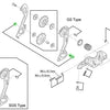 Shimano Führungsrollen-Schraube für RD-M980 M985