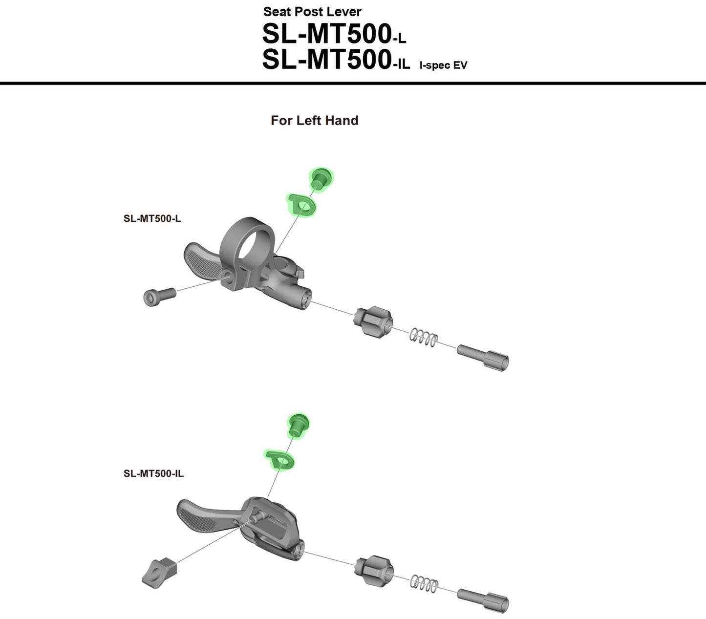 Shimano Kabelbefestigungsschraube für SL-MT500