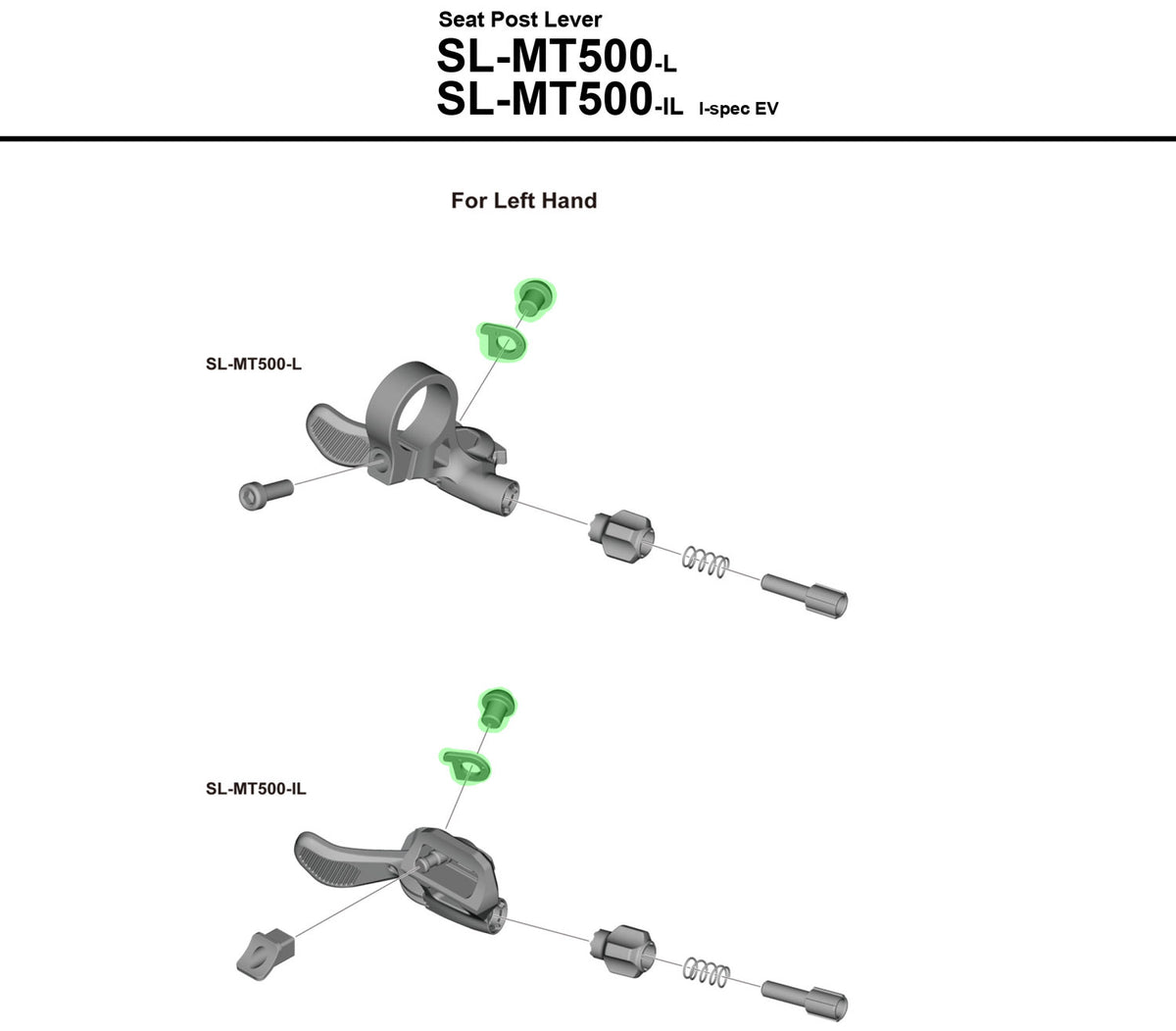 Shimano Kabelbefestigungsschraube für SL-MT500