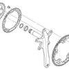 Shimano Tiagra Sora Kettenblattschrauben (5 Stück)