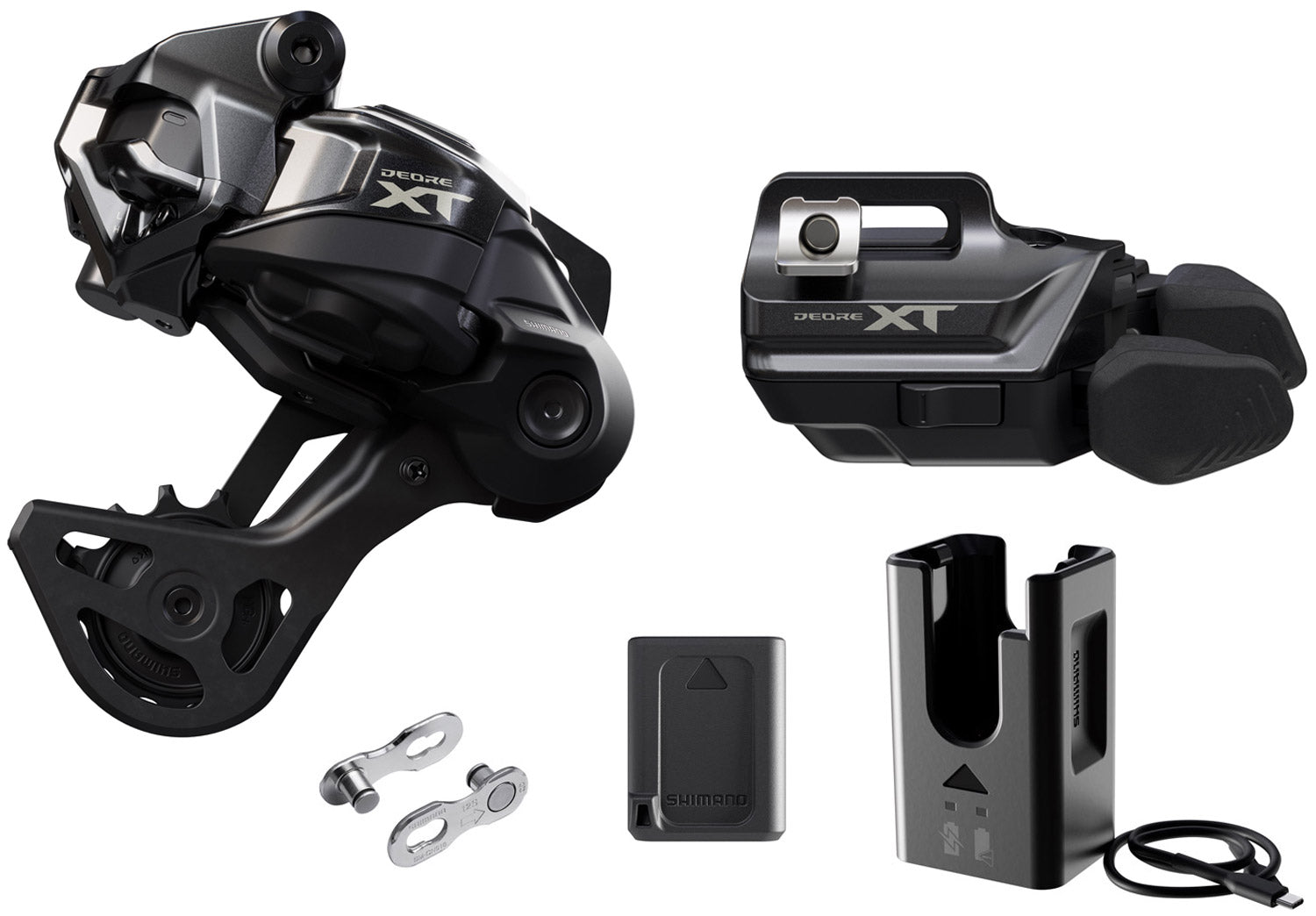 Shimano XT Di2 M8250-GS 12-Gang-Antriebsstrang-Upgrade-Kit i-spec ev