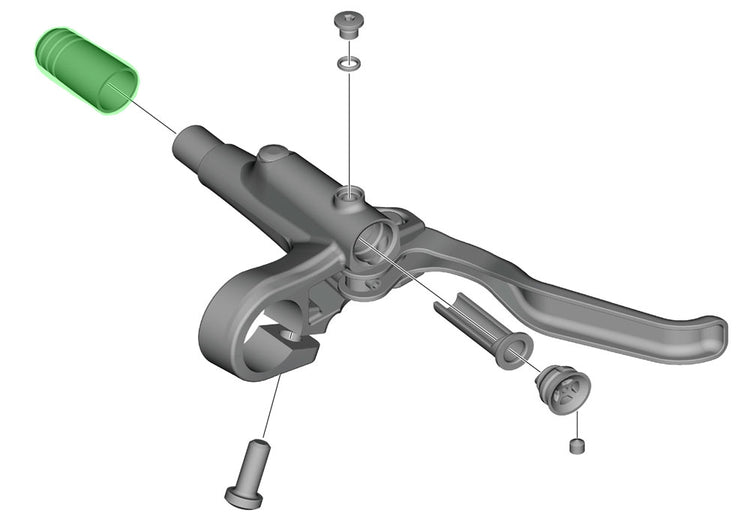 Shimano Schlauchabdeckung für BL-M200 201