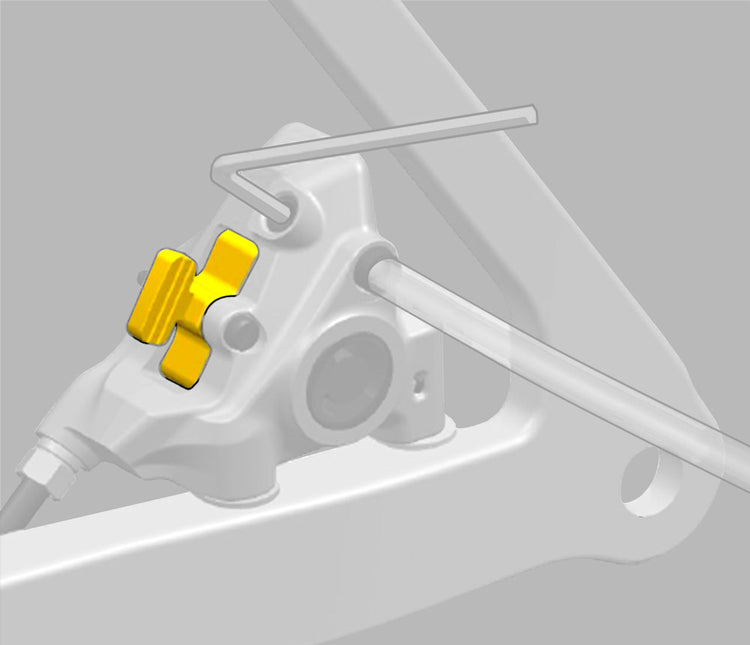 Shimano Entlüftungsabstandshalter für Dura Ace Ultegra Bremssattel