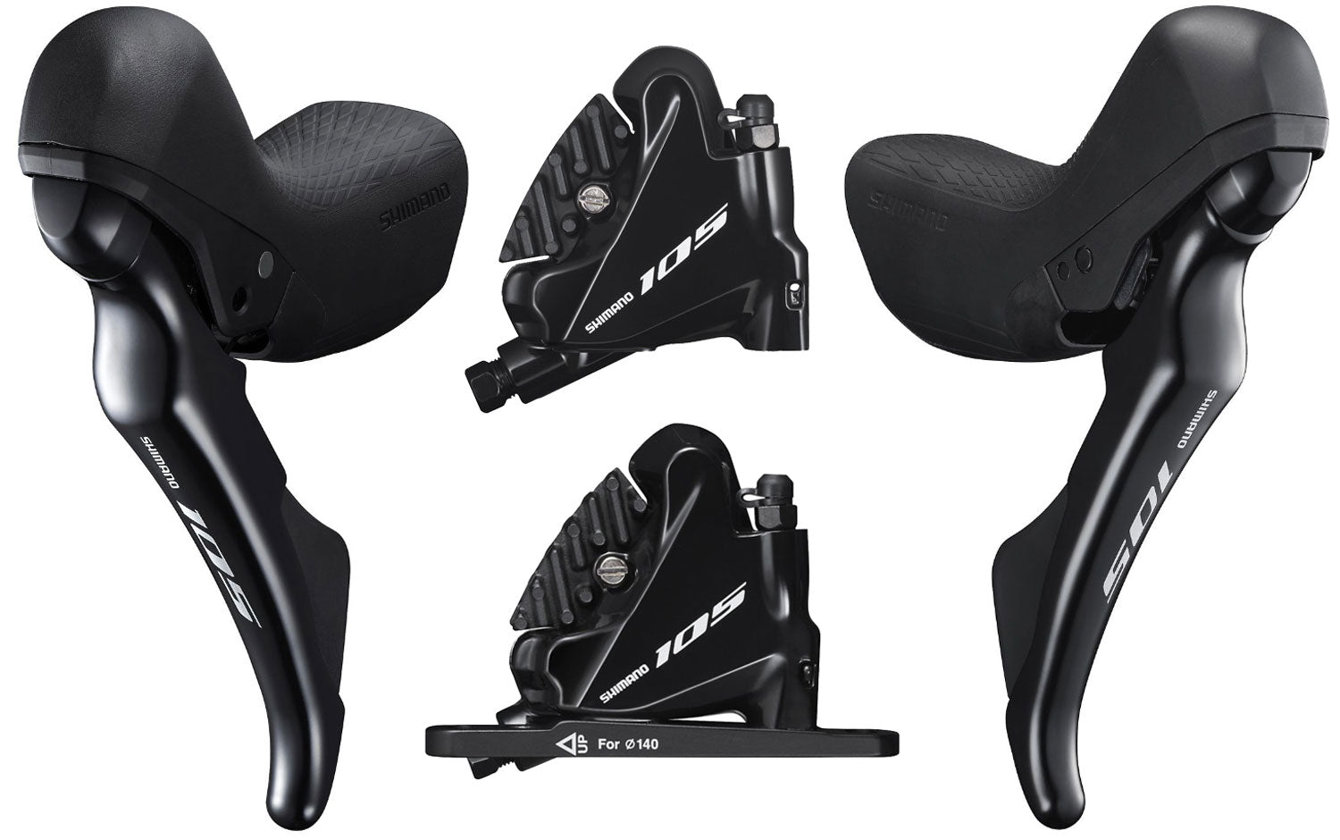 Shimano 105 st-r7020+br-r7070 2x11-fach Scheibenbremsen-Set