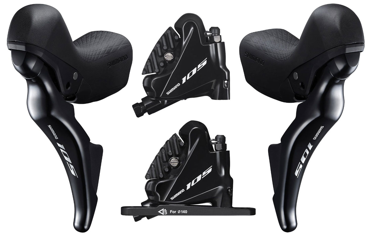 Shimano 105 st-r7025+br-r7070 2x11-fach Scheibenbremsen-Set