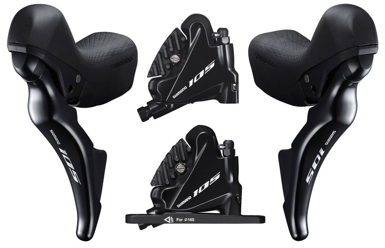 Shimano 105 st-r7025+br-r7070 2x11-fach Scheibenbremsen-Set