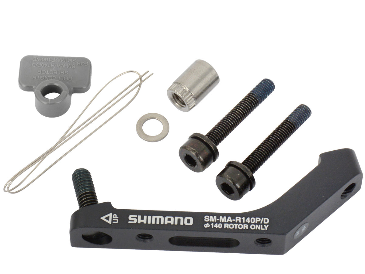 Shimano sm-ma-r140p d Post-Mount-auf-Flat-Mount-Adapter für hintere 140-mm-Bremsscheibe