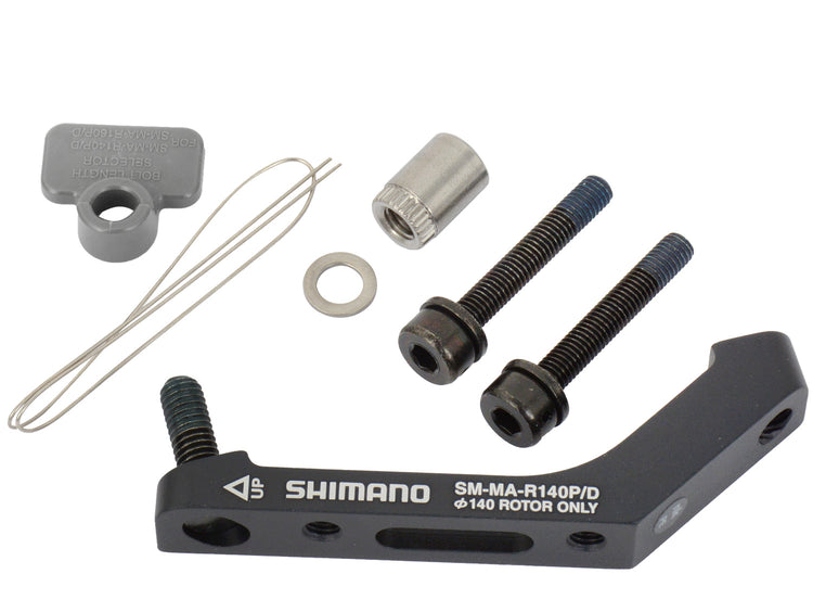 Shimano sm-ma-r140p d Post-Mount-auf-Flat-Mount-Adapter für hintere 140-mm-Bremsscheibe