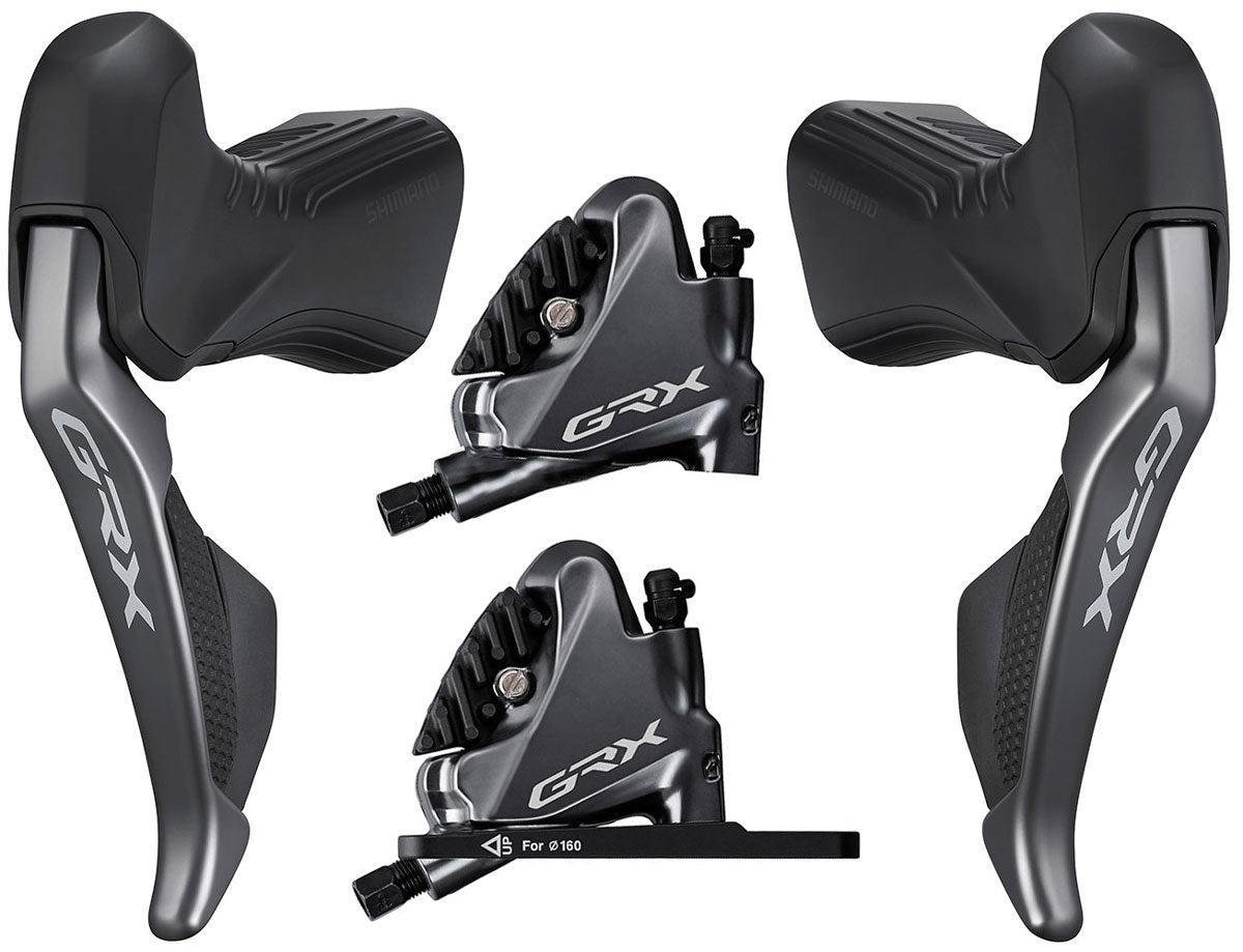 Shimano grx di2 st-rx815+br-rx810 2x11-fach Scheibenbremsen-Set