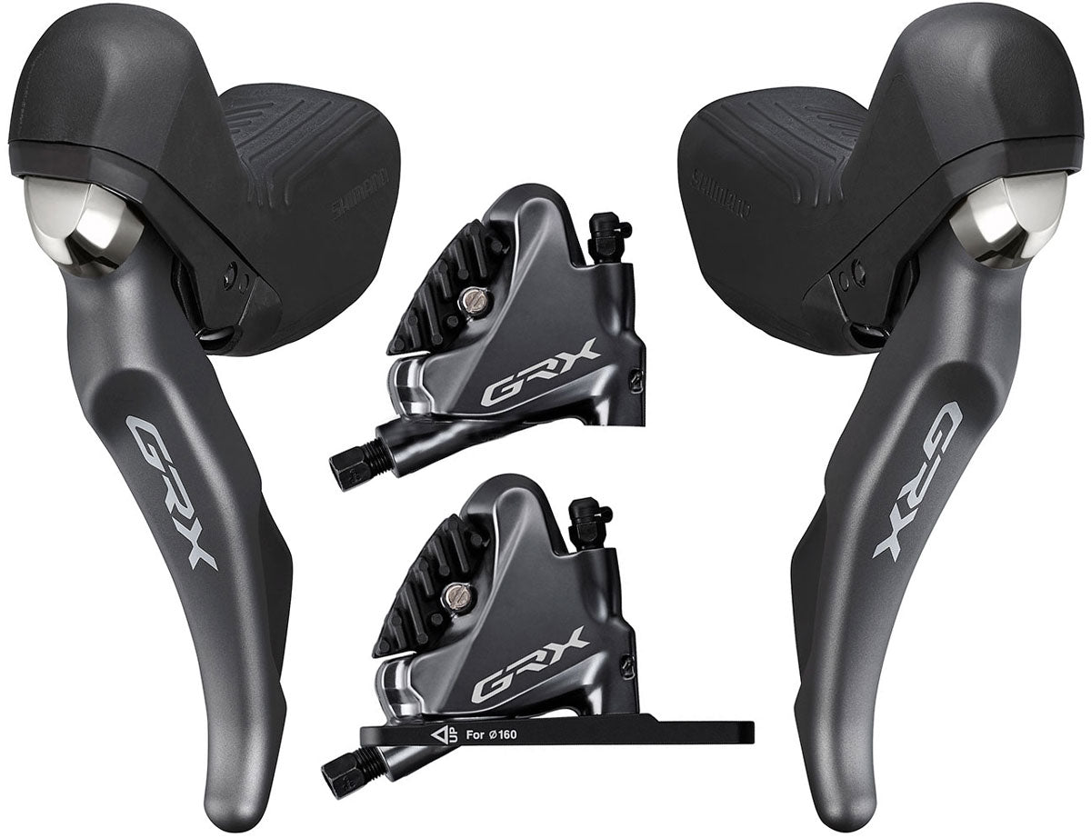 Shimano grx st-rx810+br-rx810 2x11-fach Scheibenbremsen-Set