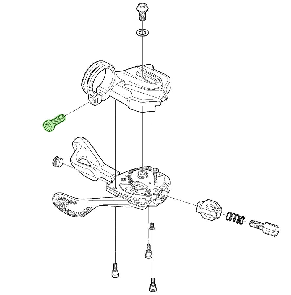 Shimano XTR Klemmschraube M5 x 13,5 für Schalthebelklemme