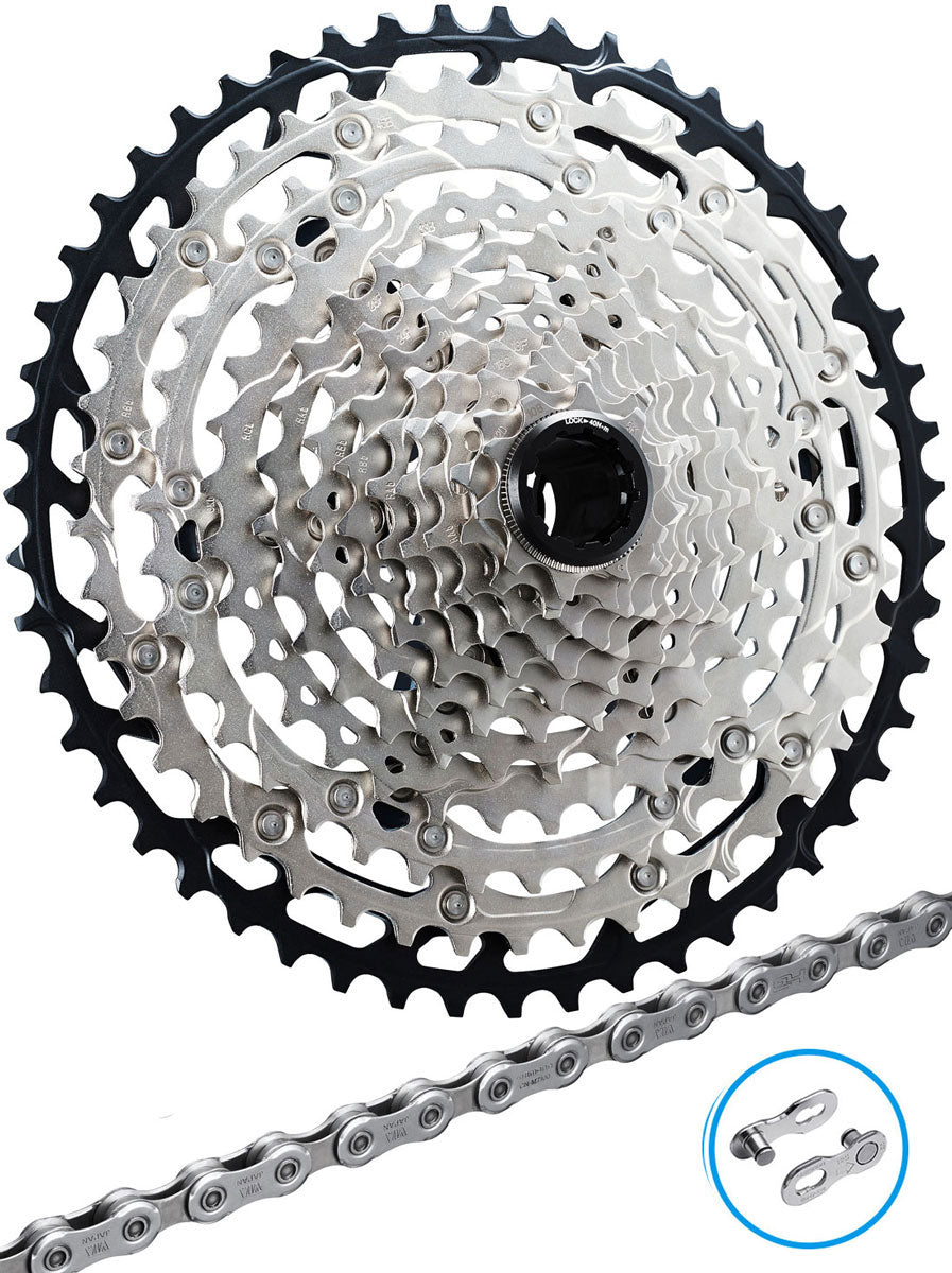 Shimano SLX CN-M7100+CS-M7100 12-fach Verschleißset 10-51