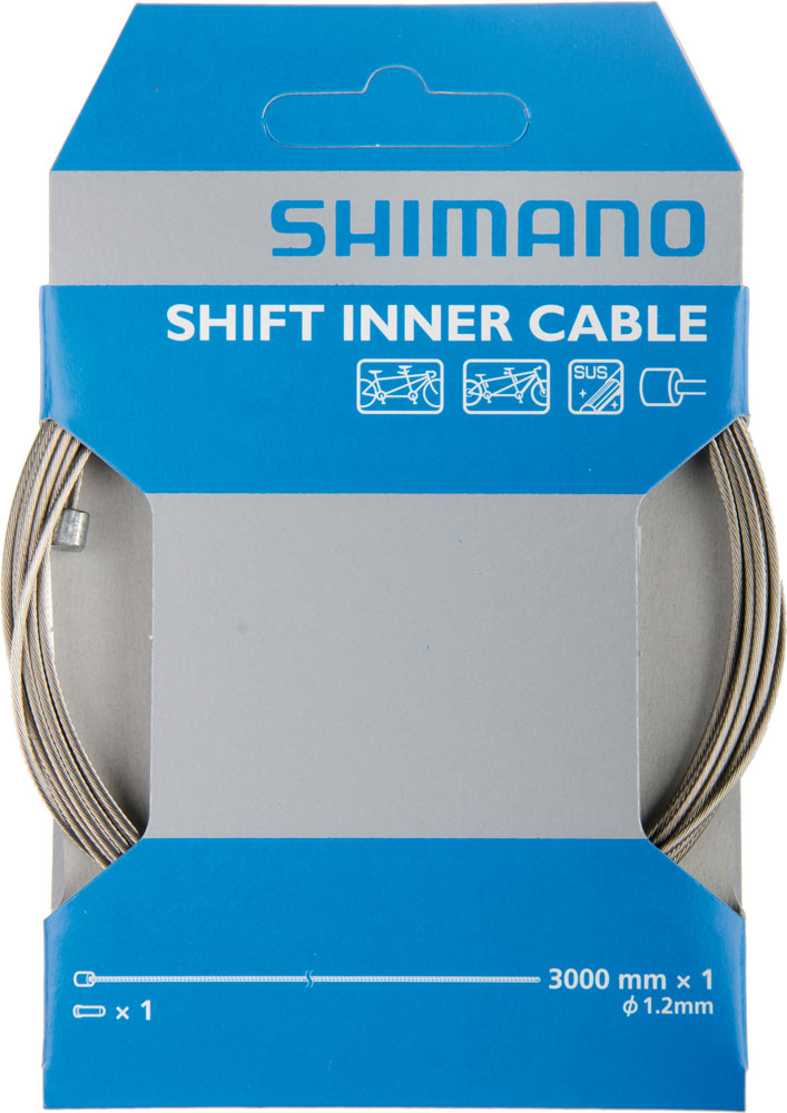Shimano Tandem-Edelstahl-Sus-Shift-Innenkabel 1,2 mm x 3000 mm