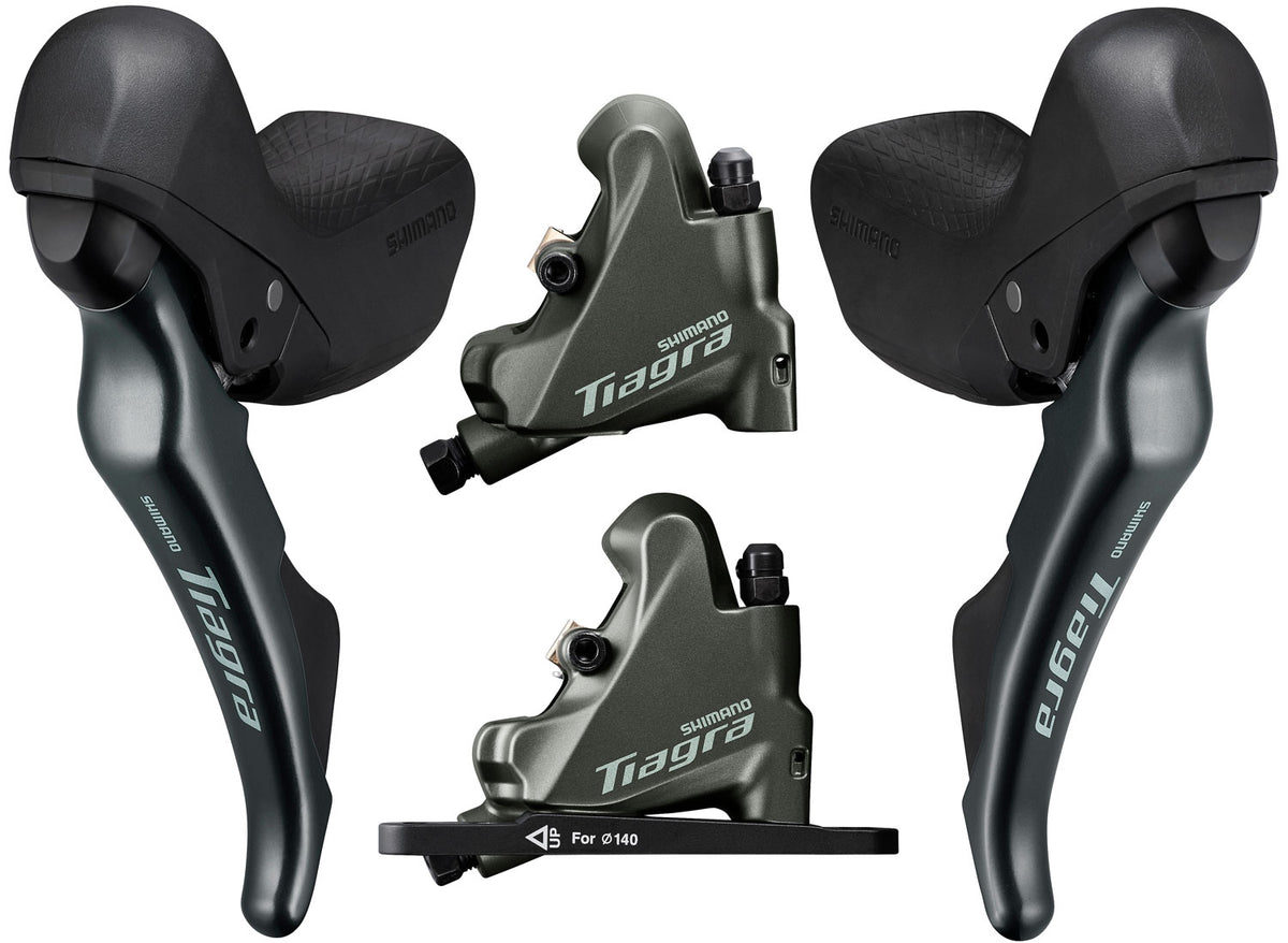 Shimano Tiagra ST-4720+BR-4770 2x10-fach Scheibenbremsen-Set